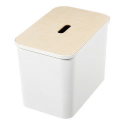 SmartStore™ Collect 76 L with Birch Lid- White