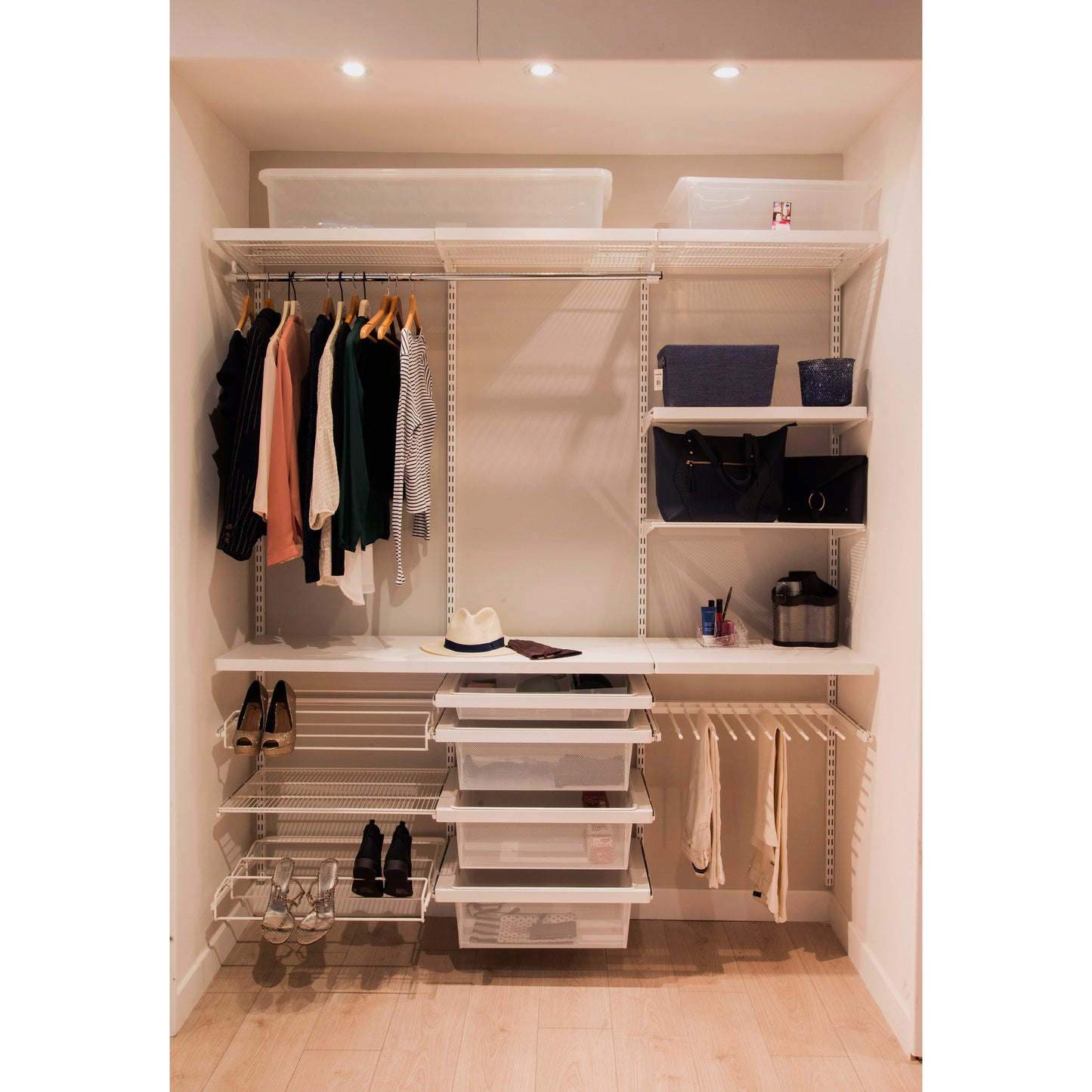 Elfa Wardrobe Bundle One - The Organised Store