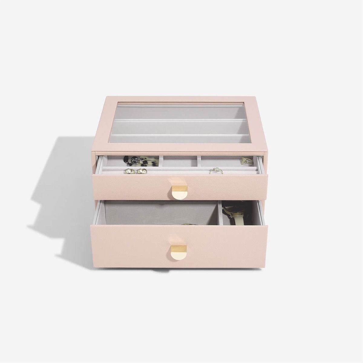 Classic Drawer Box Set of 2- Taupe or Blush